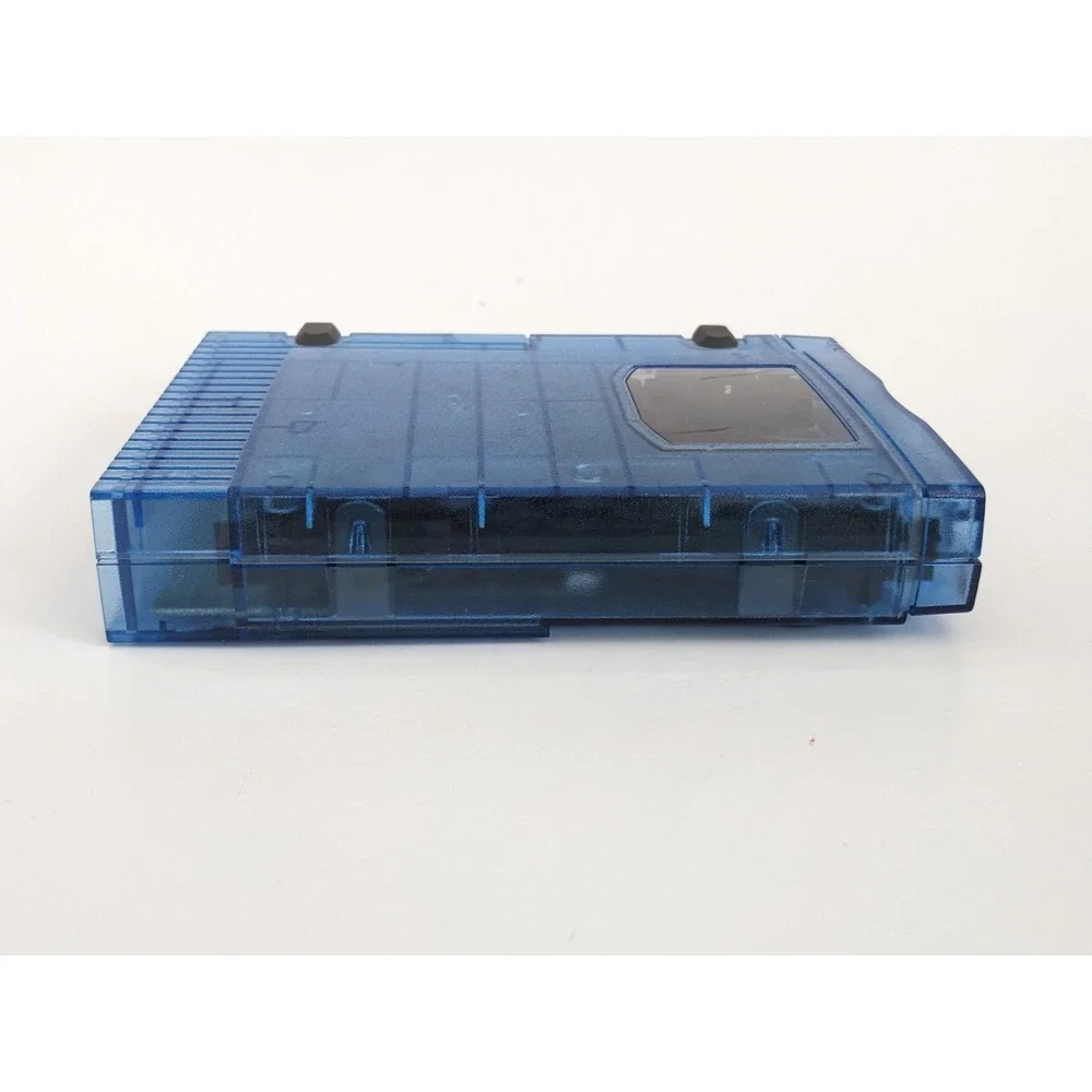 VTG 2000s Iomega Zip 100 MB USB External Drive Translucent Blue Z100USB Untested